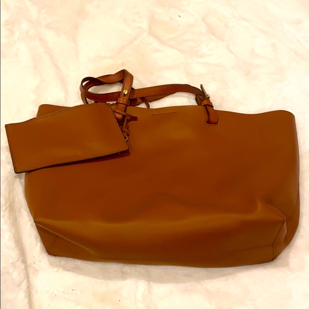 Fossil Brown Tote